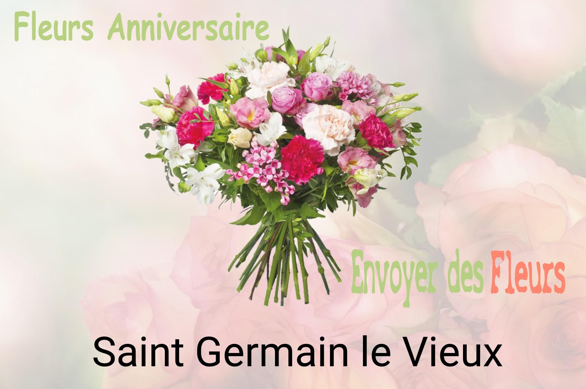 Bouquet de fleurs d’anniversaire livré à Saint-Germain-le-Vieux